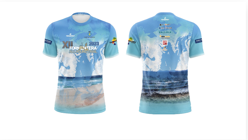 Camiseta oficial hombre Formentera All Round Trail 2023