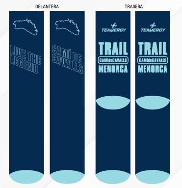 Calcetines Técnicos Trail Teamergy TMCdC ConectaBalear