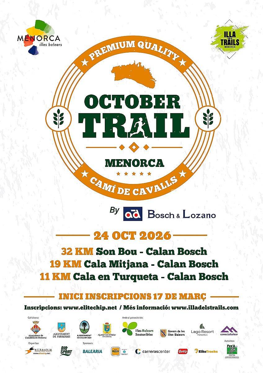 VIII October Trail Menorca