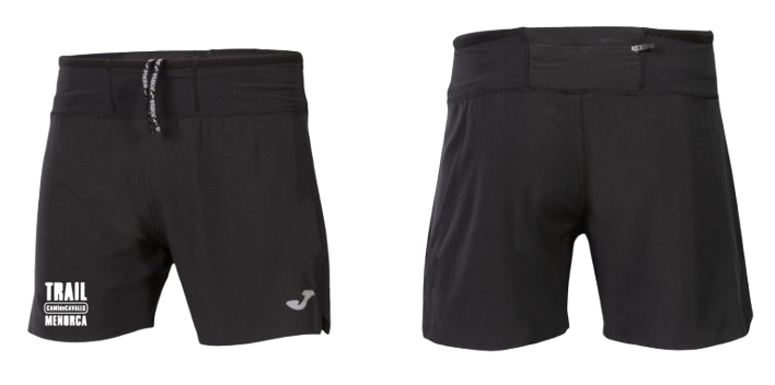 Short Trail Negro JOMA Hombre Trail Menorca Camí de Cavalls