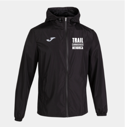Chubasquero JOMA negro Unisex Trail Menorca Camí de Cavalls